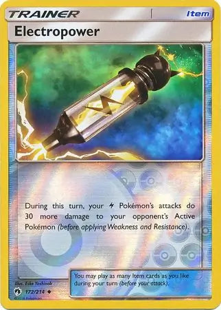 Electropower 172/214 (SM - Lost Thunder)  - Reverse Holofoil | Good Games Adelaide SA