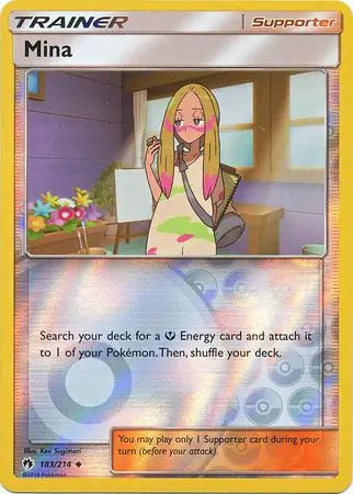 Mina 183/214 (SM - Lost Thunder)  - Reverse Holofoil | Good Games Adelaide SA