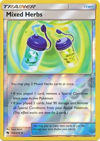 Mixed Herbs 184/214 (SM - Lost Thunder)  - Reverse Holofoil | Good Games Adelaide SA