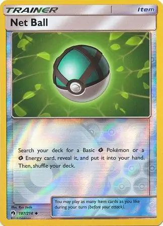 Net Ball 187/214 (SM - Lost Thunder)  - Reverse Holofoil | Good Games Adelaide SA