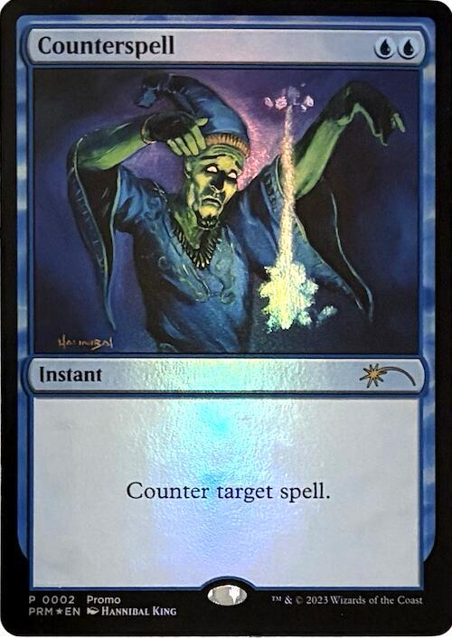 Counterspell Graphic Novel Insert 2 (Media Promos)  - Foil | Good Games Adelaide SA