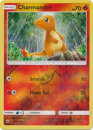 Charmander 18/147 (SM - Burning Shadows)  - Reverse Holofoil | Good Games Adelaide SA