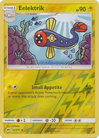 Eelektrik 45/147 (SM - Burning Shadows)  - Reverse Holofoil | Good Games Adelaide SA