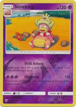Slowking 48/147 (SM - Burning Shadows)  - Reverse Holofoil | Good Games Adelaide SA