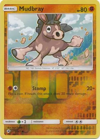 Mudbray 77/147 (SM - Burning Shadows)  - Reverse Holofoil | Good Games Adelaide SA