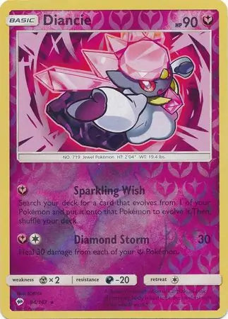 Diancie 94/147 (SM - Burning Shadows)  - Reverse Holofoil | Good Games Adelaide SA