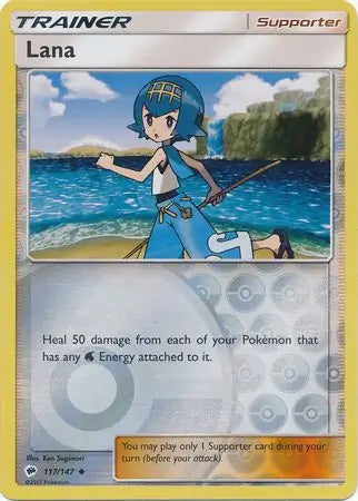 Lana 117/147 (SM - Burning Shadows)  - Reverse Holofoil | Good Games Adelaide SA