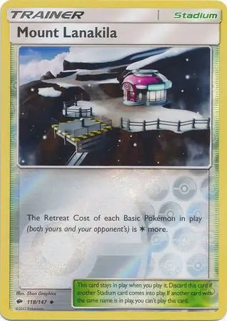 Mount Lanakila 118/147 (SM - Burning Shadows)  - Reverse Holofoil | Good Games Adelaide SA