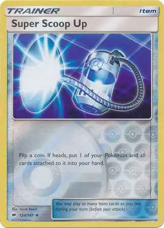 Super Scoop Up 124/147 (SM - Burning Shadows)  - Reverse Holofoil | Good Games Adelaide SA