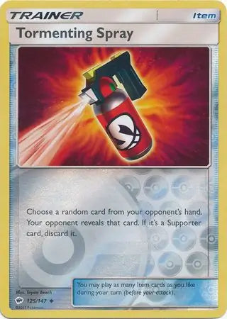 Tormenting Spray 125/147 (SM - Burning Shadows)  - Reverse Holofoil | Good Games Adelaide SA