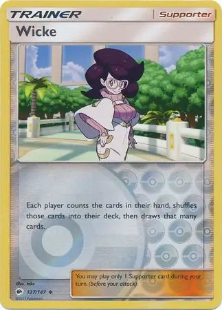 Wicke 127/147 (SM - Burning Shadows)  - Reverse Holofoil | Good Games Adelaide SA
