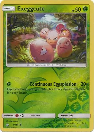 Exeggcute 1/156 (SM - Ultra Prism)  - Reverse Holofoil | Good Games Adelaide SA