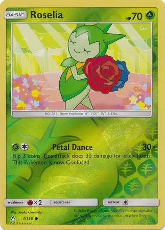 Roselia 4/156 (SM - Ultra Prism)  - Reverse Holofoil | Good Games Adelaide SA
