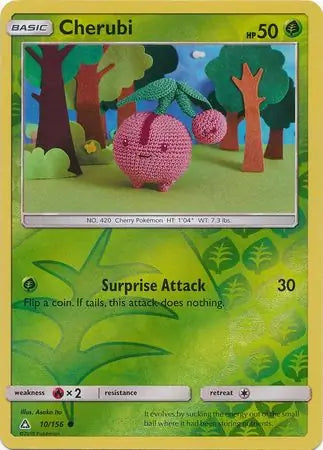 Cherubi 10/156 (SM - Ultra Prism)  - Reverse Holofoil | Good Games Adelaide SA