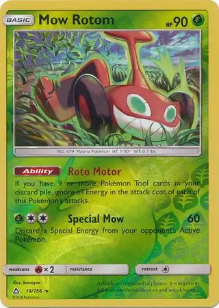 Mow Rotom 14/156 (SM - Ultra Prism)  - Reverse Holofoil | Good Games Adelaide SA