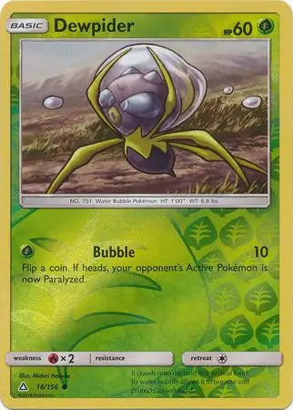 Dewpider 16/156 (SM - Ultra Prism)  - Reverse Holofoil | Good Games Adelaide SA