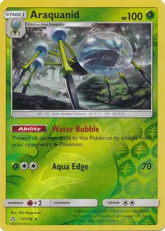 Araquanid 17/156 (SM - Ultra Prism)  - Reverse Holofoil | Good Games Adelaide SA