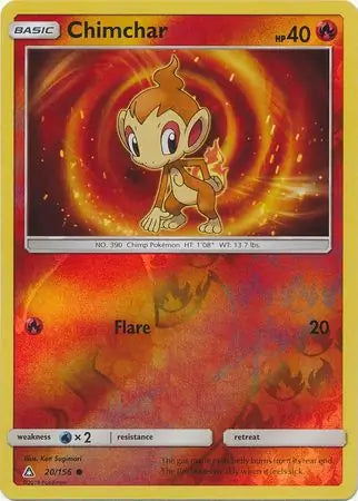 Chimchar 20/156 (SM - Ultra Prism)  - Reverse Holofoil | Good Games Adelaide SA
