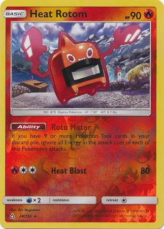 Heat Rotom 24/156 (SM - Ultra Prism)  - Reverse Holofoil | Good Games Adelaide SA