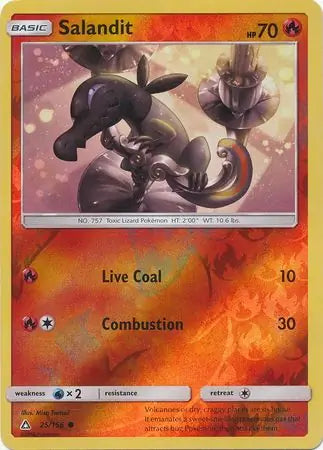 Salandit 25/156 (SM - Ultra Prism)  - Reverse Holofoil | Good Games Adelaide SA
