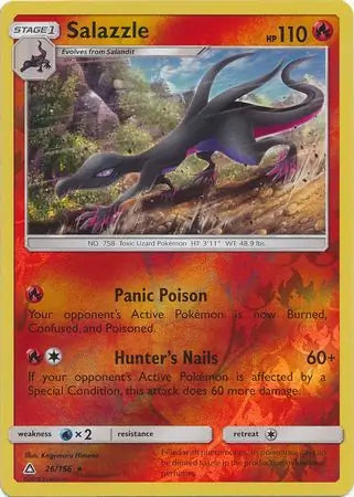 Salazzle 26/156 (SM - Ultra Prism)  - Reverse Holofoil | Good Games Adelaide SA