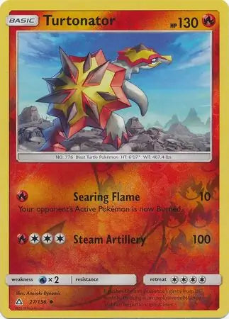 Turtonator 27/156 (SM - Ultra Prism)  - Reverse Holofoil | Good Games Adelaide SA