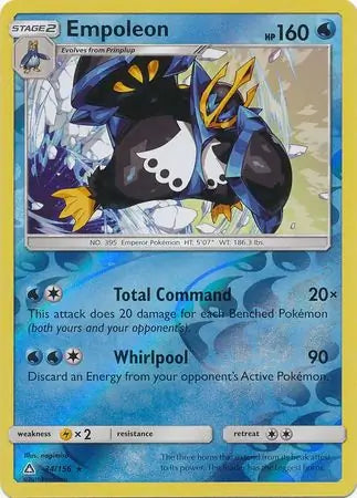 Empoleon 34/156 (SM - Ultra Prism)  - Reverse Holofoil | Good Games Adelaide SA