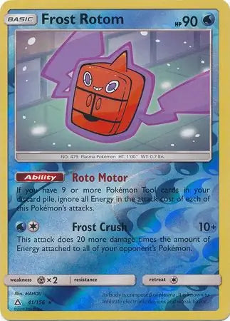 Frost Rotom 41/156 (SM - Ultra Prism)  - Reverse Holofoil | Good Games Adelaide SA