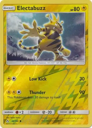 Electabuzz 43/156 (SM - Ultra Prism)  - Reverse Holofoil | Good Games Adelaide SA