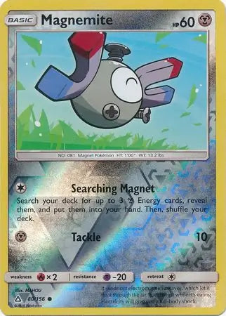 Magnemite 80/156 (SM - Ultra Prism)  - Reverse Holofoil | Good Games Adelaide SA