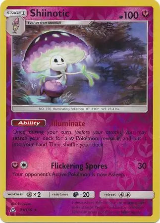 Shiinotic 93/156 (SM - Ultra Prism)  - Reverse Holofoil | Good Games Adelaide SA