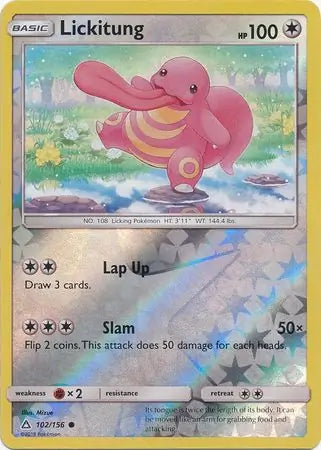 Lickitung 102/156 (SM - Ultra Prism)  - Reverse Holofoil | Good Games Adelaide SA