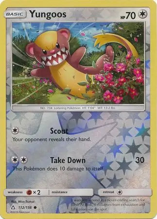 Yungoos 112/156 (SM - Ultra Prism)  - Reverse Holofoil | Good Games Adelaide SA