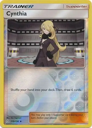 Cynthia 119/156 (SM - Ultra Prism)  - Reverse Holofoil | Good Games Adelaide SA
