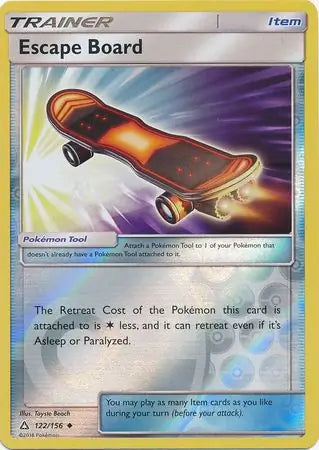 Escape Board 122/156 (SM - Ultra Prism)  - Reverse Holofoil | Good Games Adelaide SA