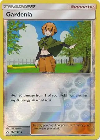 Gardenia 124/156 (SM - Ultra Prism)  - Reverse Holofoil | Good Games Adelaide SA