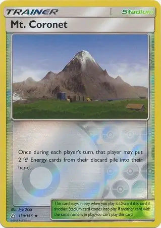 Mt Coronet 130/156 (SM - Ultra Prism)  - Reverse Holofoil | Good Games Adelaide SA