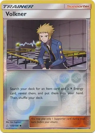 Volkner 135/156 (SM - Ultra Prism)  - Reverse Holofoil | Good Games Adelaide SA