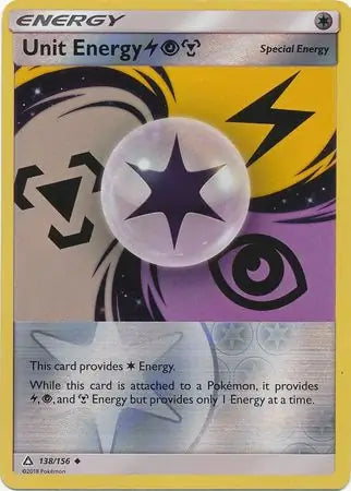 Unit Energy 138/156 (SM - Ultra Prism)  - Reverse Holofoil | Good Games Adelaide SA
