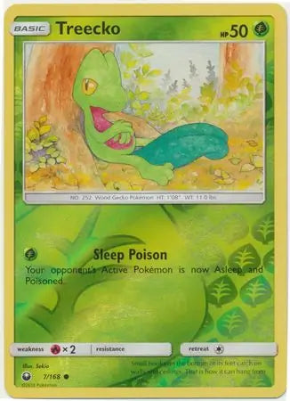 Treecko 7/168 (SM - Celestial Storm)  - Reverse Holofoil | Good Games Adelaide SA