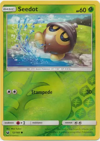 Seedot 12/168 (SM - Celestial Storm)  - Reverse Holofoil | Good Games Adelaide SA