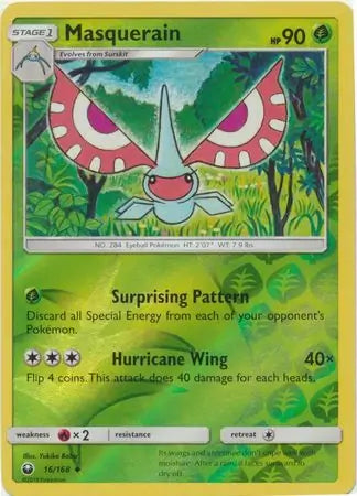 Masquerain 16/168 (SM - Celestial Storm)  - Reverse Holofoil | Good Games Adelaide SA
