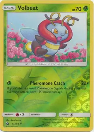 Volbeat 17/168 (SM - Celestial Storm)  - Reverse Holofoil | Good Games Adelaide SA
