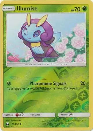 Illumise 18/168 (SM - Celestial Storm)  - Reverse Holofoil | Good Games Adelaide SA