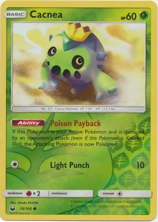 Cacnea 19/168 (SM - Celestial Storm)  - Reverse Holofoil | Good Games Adelaide SA