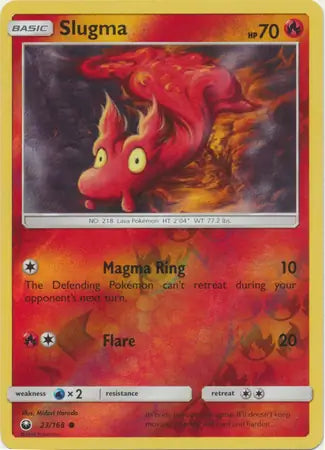 Slugma 23/168 (SM - Celestial Storm)  - Reverse Holofoil | Good Games Adelaide SA