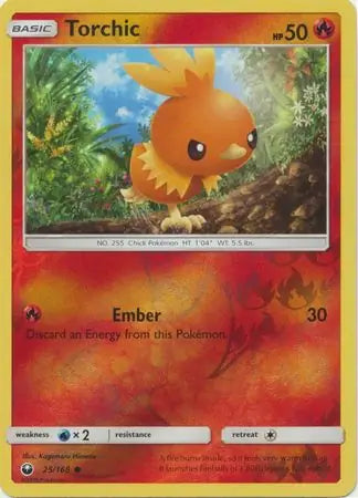Torchic 25/168 (SM - Celestial Storm)  - Reverse Holofoil | Good Games Adelaide SA