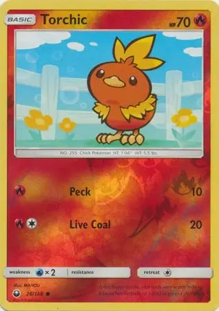 Torchic 26/168 (SM - Celestial Storm)  - Reverse Holofoil | Good Games Adelaide SA