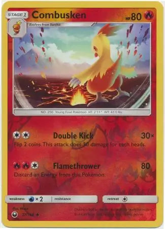 Combusken 27/168 (SM - Celestial Storm)  - Reverse Holofoil | Good Games Adelaide SA