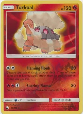 Torkoal 29/168 (SM - Celestial Storm)  - Reverse Holofoil | Good Games Adelaide SA